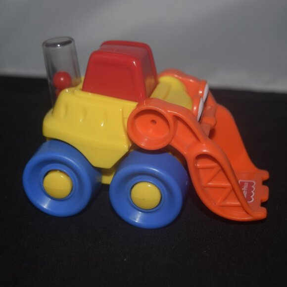 Vintage 1999 Happy Bulldozer Bright Beginnings - Fisher Price - Picture 3 of 5
